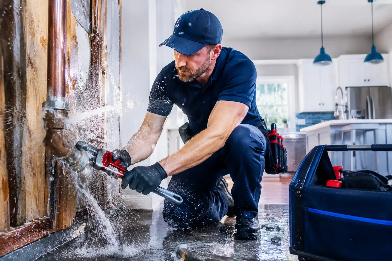 Local emergency pipe repair professionals in New Douglas, IL